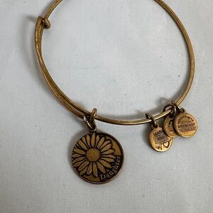 Alex and Ani Gold Charm Bracelet